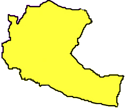 Mapa del municipio de Manto, Olancho
